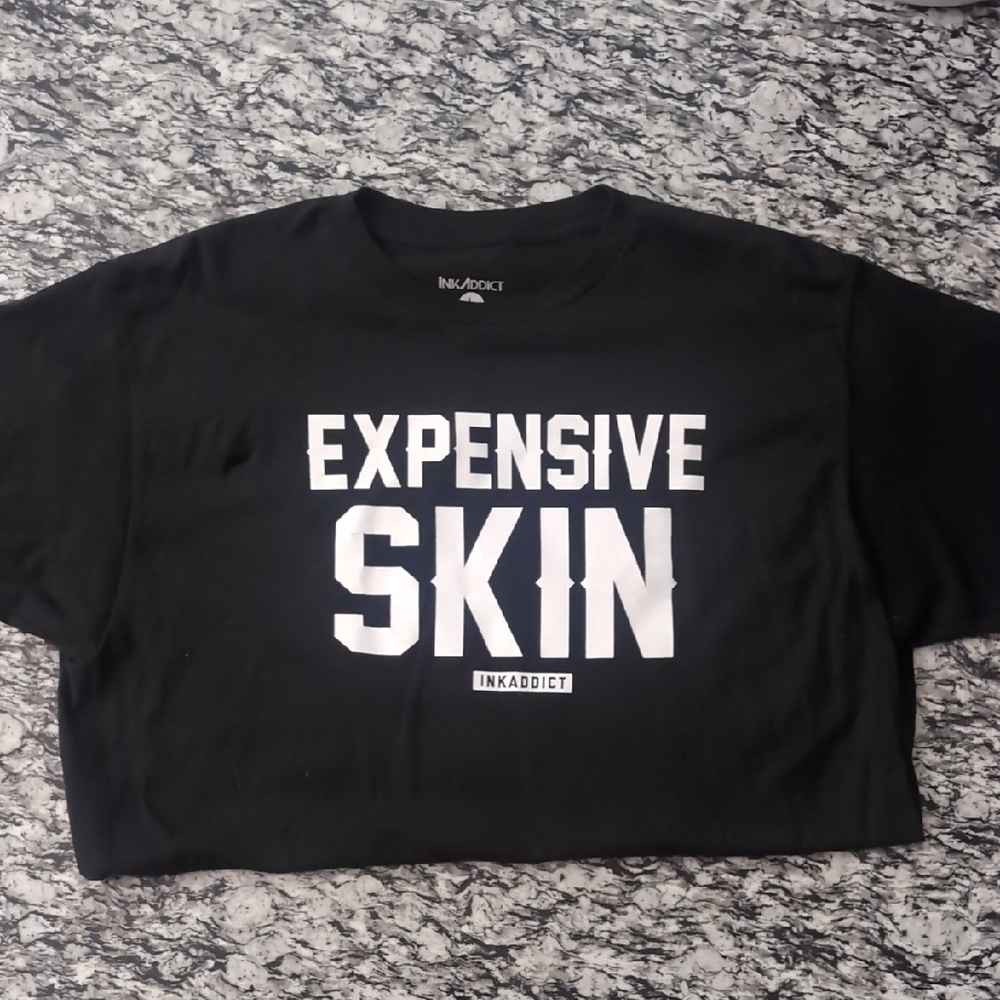 InkAddict Black Graphic T-Shirt